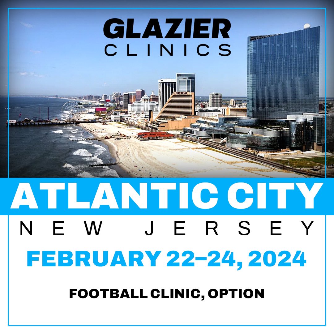 Excited to speak at @GlazierClinics in AC this weekend!