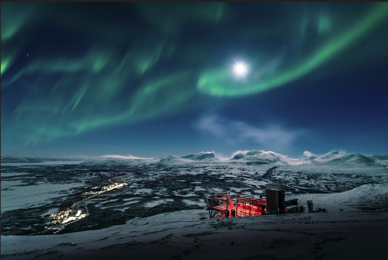 Swedish Lapland – the world’s best place to see the Northern Lights? news.cision.com/visit-sweden/r… 📷Ted Logardt, Swedish Lapland Visitors Board