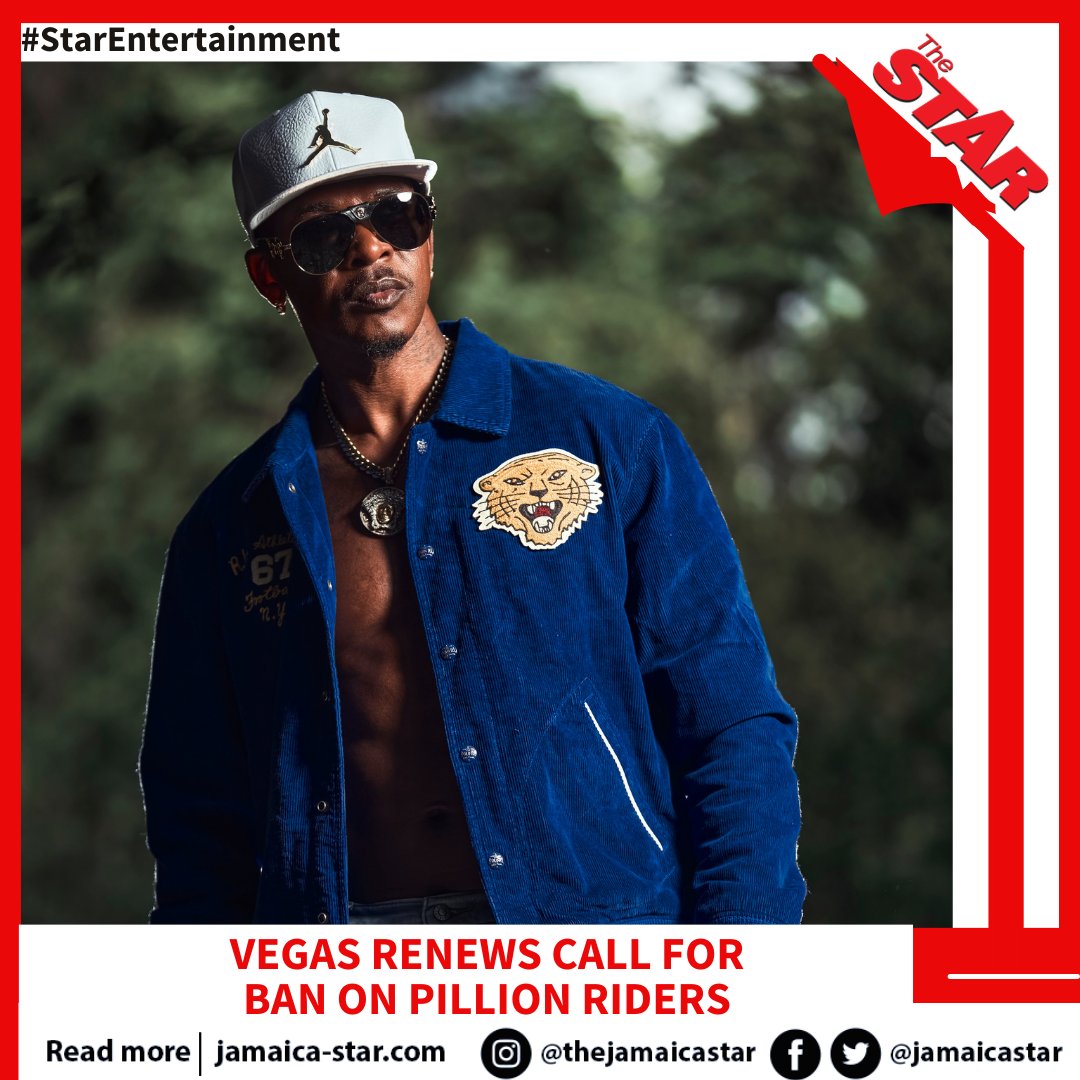 jamaicastar's tweet photo. #StarEnt: Dancehall artiste Mr Vegas has renewed his call for the Government to impose a ban on pillion riders on motorcycles. The Heads High deejay made the call following the death of his close friend, well-known paralegal Sandra Risden last month.
https://t.co/en4SXCfMgo https://t.co/qwJT2eDfOV