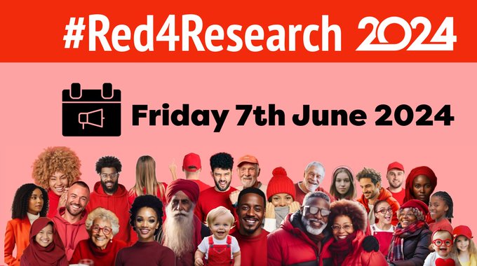 The Research and Development Forum (@therdforum) on Twitter photo Save the date - Friday 7 June 2024 #Red4Research is back. Resources available on <a href="/TheRDForum/">The Research and Development Forum</a> rdforum.nhs.uk/red4research-2… Save the date - Friday 7 June 2024 #Red4Research is back. Resources available on <a href="/TheRDForum/">The Research and Development Forum</a> rdforum.nhs.uk/red4research-2…
