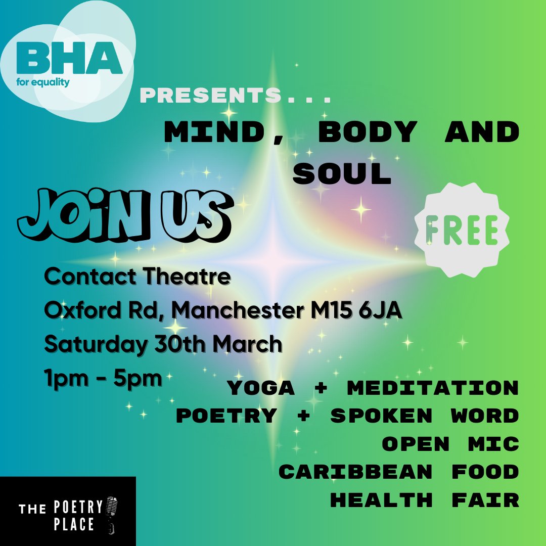 ☀️ JOIN US FOR OUR FREE EVENT! FREE TICKETS AVAILABLE NOW, LINK IN BIO ☀️ Mind, Body and Soul is a free event for Black Caribbean and African communities.