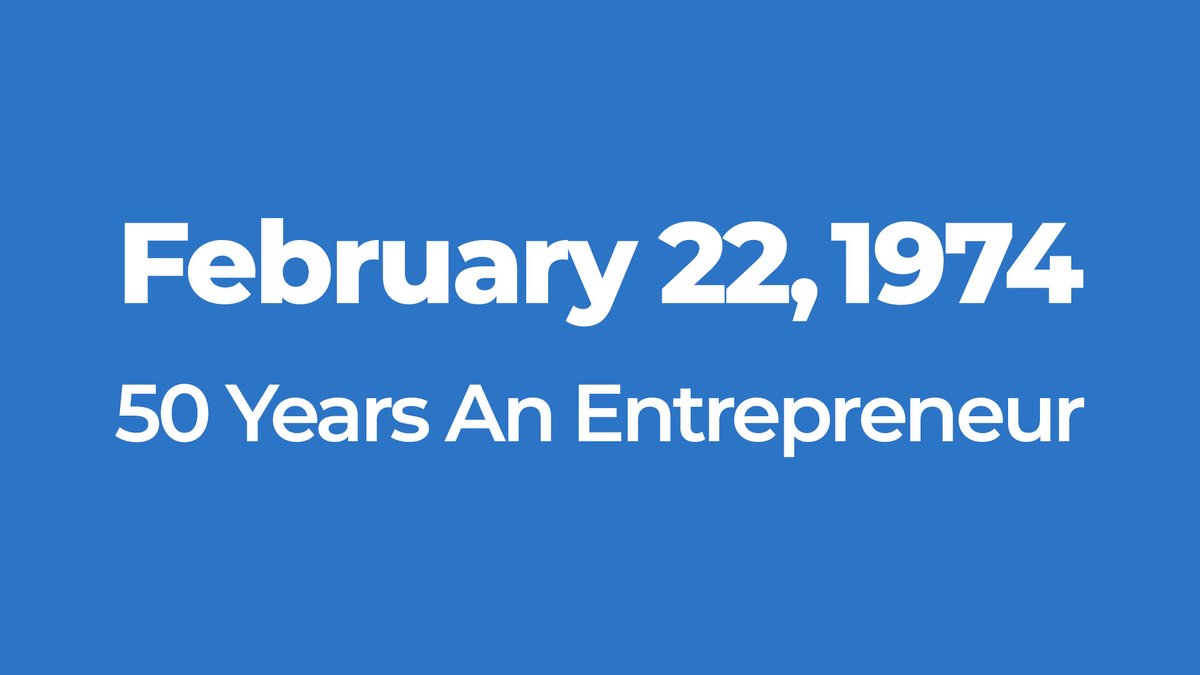 Today marks 50 years since my mother, Toby Felker, opened a copy shop in our home town.
At 15, I saw that a small number of businesses thrived while the vast majority struggled. For 50 years I have had the opportunity to study the differences between the two.
Thanks Mom.