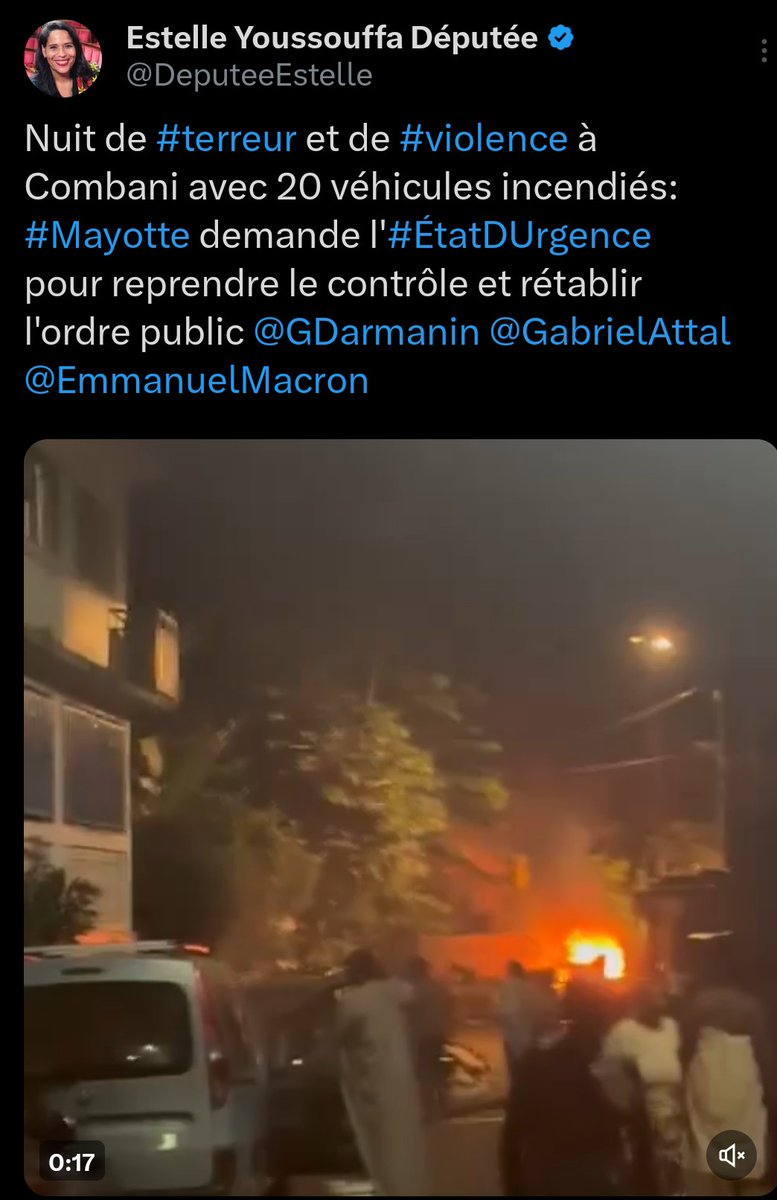 Pendant ce temps là à Mayotte. #indécence #ÉtatDUrgence #mayotte