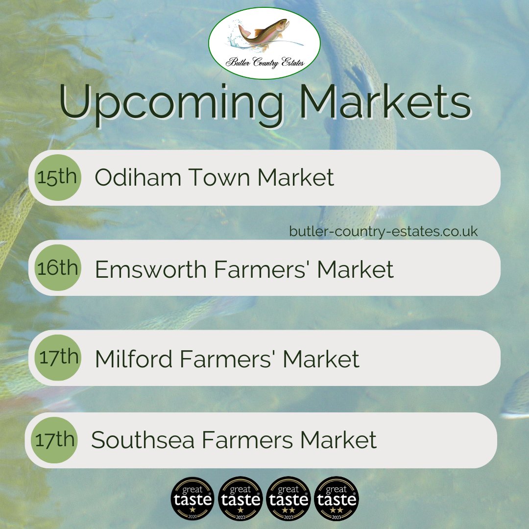 Come visit us this weekend at 4 different locations and get some mouth-watering smoked trout pate, fillets, and more! We can't wait to see everyone this weekend!! 💚🐟🎣⭐️ #hampshiretrout #freshtrout #freshsmokedtroutpate #smokedfish #smallbusiness #supportlocal