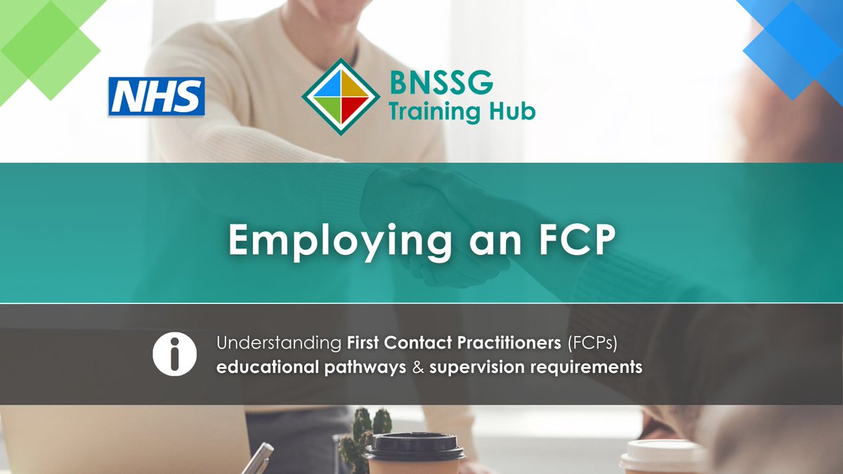 📢 Understanding First Contact Practitioners (FCPs) educational pathways & supervision requirements ➡️ Employing an FCP 👇 Read more here powtoon.com/online-present… #fcp #fcpmployment #healthcare #primarycare