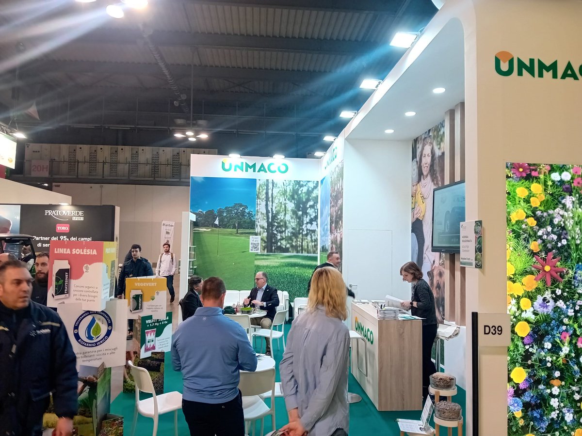 GreenBestLtd's tweet image. Our Sales and Product Development specialist Duco van der Veen is at the @MyplantGarden Expo in Milan today. You can find him at our distributor's booth: Unmaco (D39-PAD 20). He’ll be giving information about our @Velvit_Products Fertiliser products that are suitable for turf…