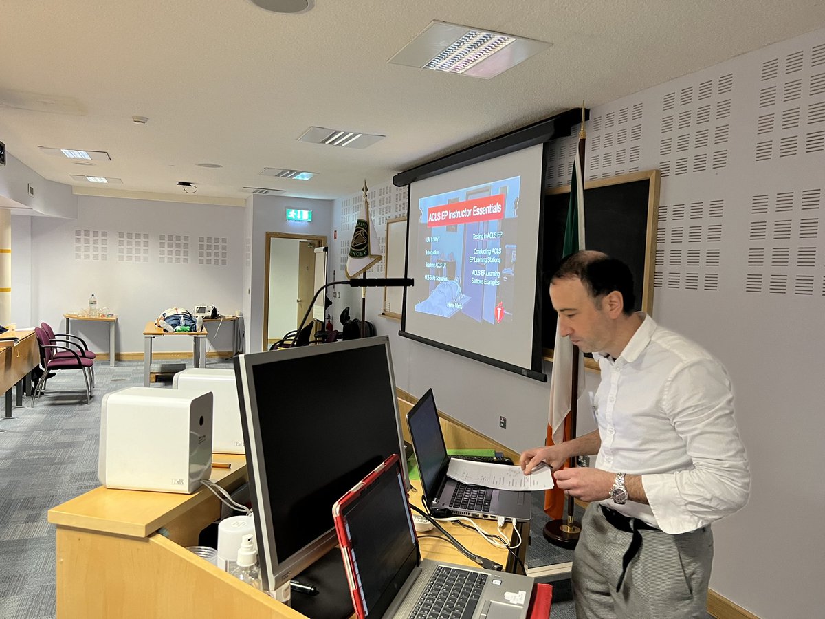 Ashraf Butt (@butt_ashrafbutt) on Twitter photo National ACLS EP instructor Course in Roscrea, very engaging candidates. Excellent interaction between the experienced faculty and very knowledgeable candidates <a href="/Wexsinnott/">Brigid Sinnott</a> <a href="/Irishheart_ie/">Irish Heart Foundation</a> <a href="/DrNigelSalter/">Dr Nigel Salter</a> <a href="/AssocEmergMedIE/">IAEM</a> <a href="/Celine_2011/">Celine mc Phillips</a> National ACLS EP instructor Course in Roscrea, very engaging candidates. Excellent interaction between the experienced faculty and very knowledgeable candidates <a href="/Wexsinnott/">Brigid Sinnott</a> <a href="/Irishheart_ie/">Irish Heart Foundation</a> <a href="/DrNigelSalter/">Dr Nigel Salter</a> <a href="/AssocEmergMedIE/">IAEM</a> <a href="/Celine_2011/">Celine mc Phillips</a>
