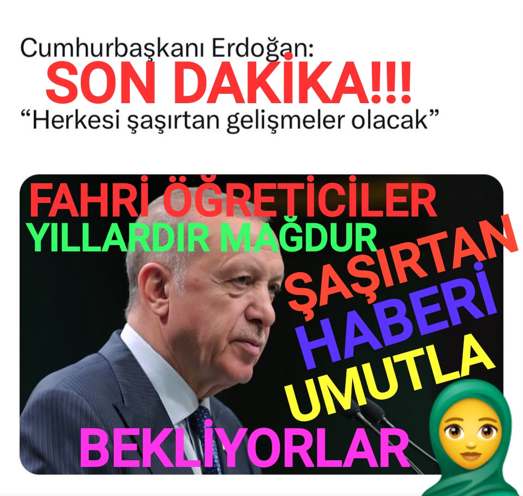 @evsenomer1 Kıymetli Ömer Başkanım @Diyanet_Sen #Diyanet Fahri Kur'an Kursu Öğreticileri de #KADRO bekliyor Verilen sözlerin yerine getirilmesinde bize destek olun. @RTErdogan @dbdevletbahceli @AvOzlemZengin @AyanNilhan @DIBAliErbas #AliErbaş #Diyanetsen #DiyanetHaber