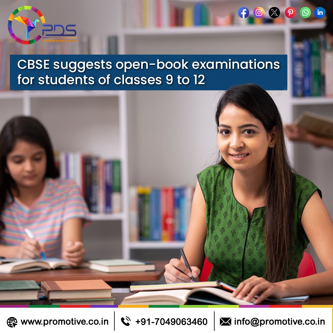 In line with the recommendations of the latest National Curriculum Framework, CBSE proposed to consider Open Book Examinations for students of classes 9 to 12.

#cbse #openbookexams #nationalcurriculumframework #educationreform #studentlearning #InnovativeAssessment