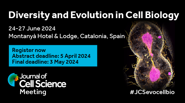 J Cell Science on X: “Working on diversity and evolution in cell