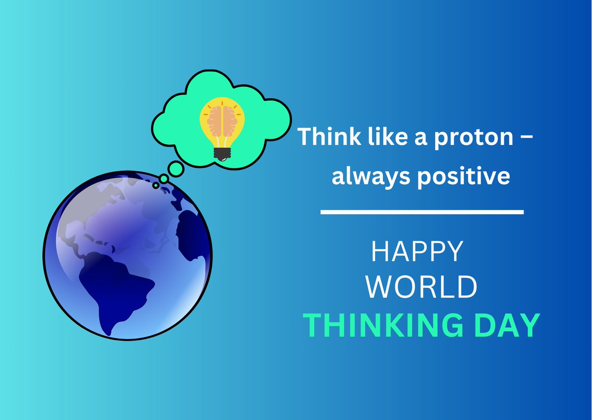 uMobiSolutions's tweet image. On this world thinking day, let’s take a moment to reflect on the power of your thoughts, and how we can use them to create a better world. 

#HappyWorldThinkingDay