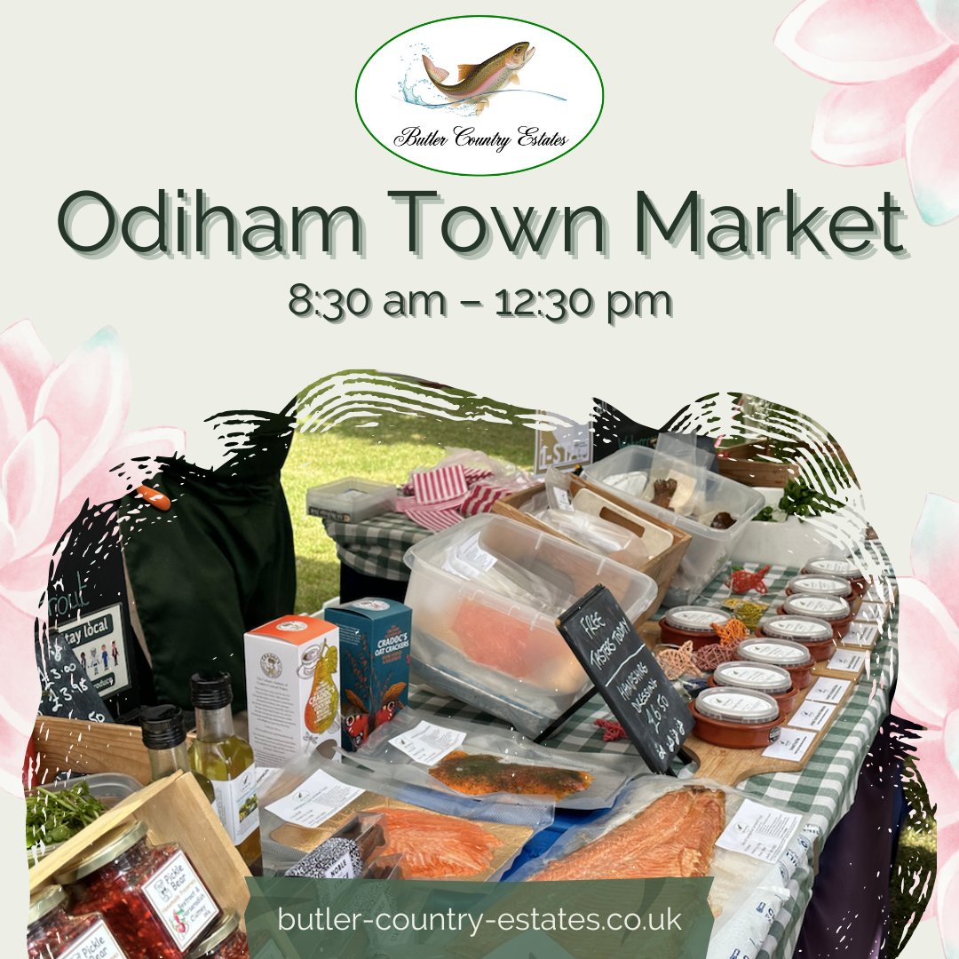 Come and see us at Odiham Market this Friday morning - we've got a great selection of fresh trout waiting just for you! We will be here between 08:00AM-12:30PM! Can't make it today? Shop our trout online or visit The Troutlet every Thursday and Friday, 12-4 pm! 🎣💚⭐️🐟