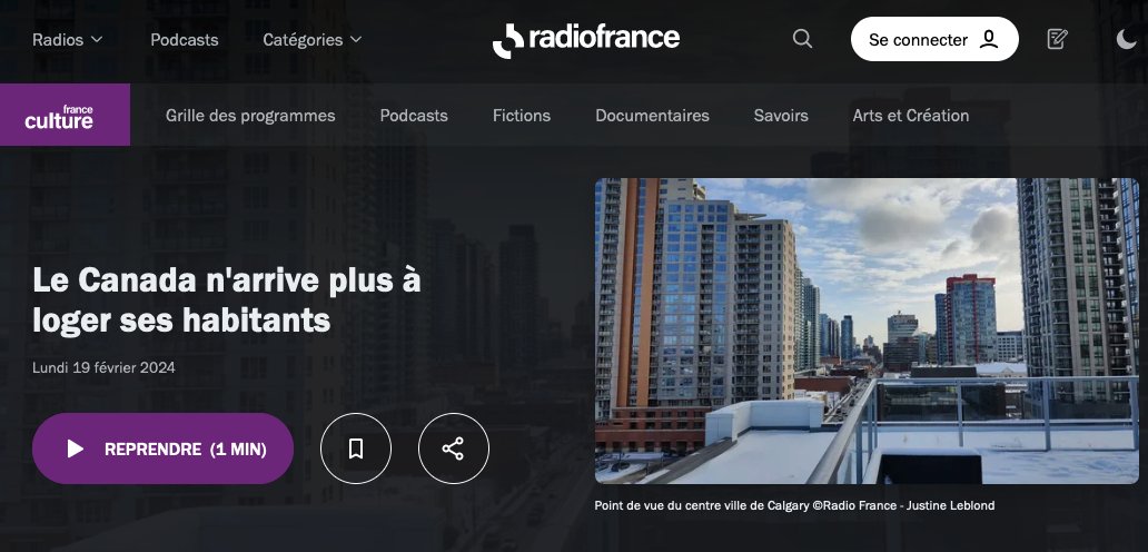 Gonzalo Lizarralde (@invisibl_houses) on Twitter photo Ma contribution aux débats actuels sur la "crise de logements" au Canada <a href="/radiofrance/">Radio France</a> "Le débat public s'est tourné un peu vers la demande des acteurs et non pas sur l'offre". Ma contribution aux débats actuels sur la "crise de logements" au Canada <a href="/radiofrance/">Radio France</a> "Le débat public s'est tourné un peu vers la demande des acteurs et non pas sur l'offre".