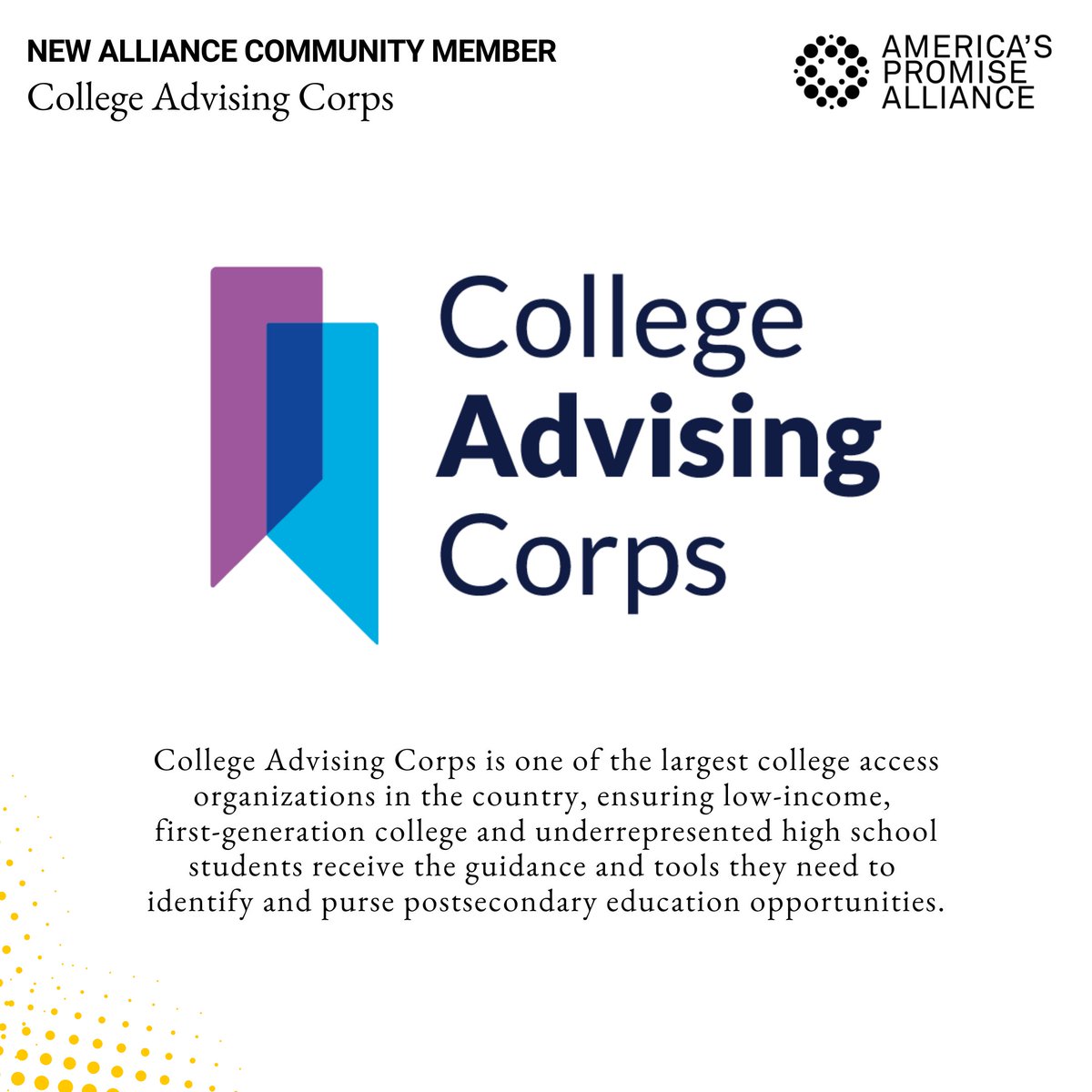 America's Promise tweet media