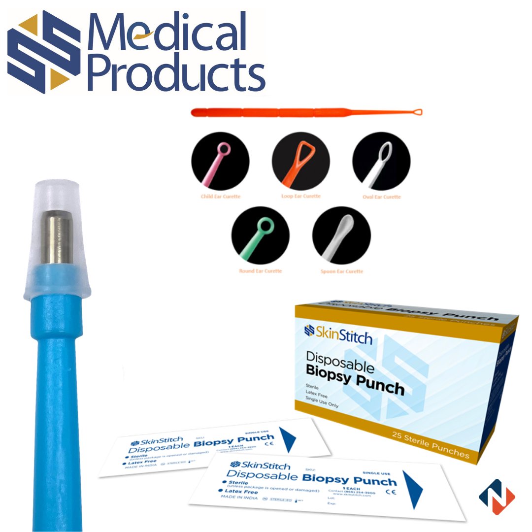 NuEdge_Alliance's tweet photo. SS Medical strives to provide a superior patient experience with their wide range of products, including ear curettes, biopsy punches, skin adhesive and skin staplers.
Learn more about SS Medical products:
https://t.co/QyjbRMZogB
#NuEdgeAlliance #SSMedical #MedicalProducts https://t.co/B3vE6kfz55