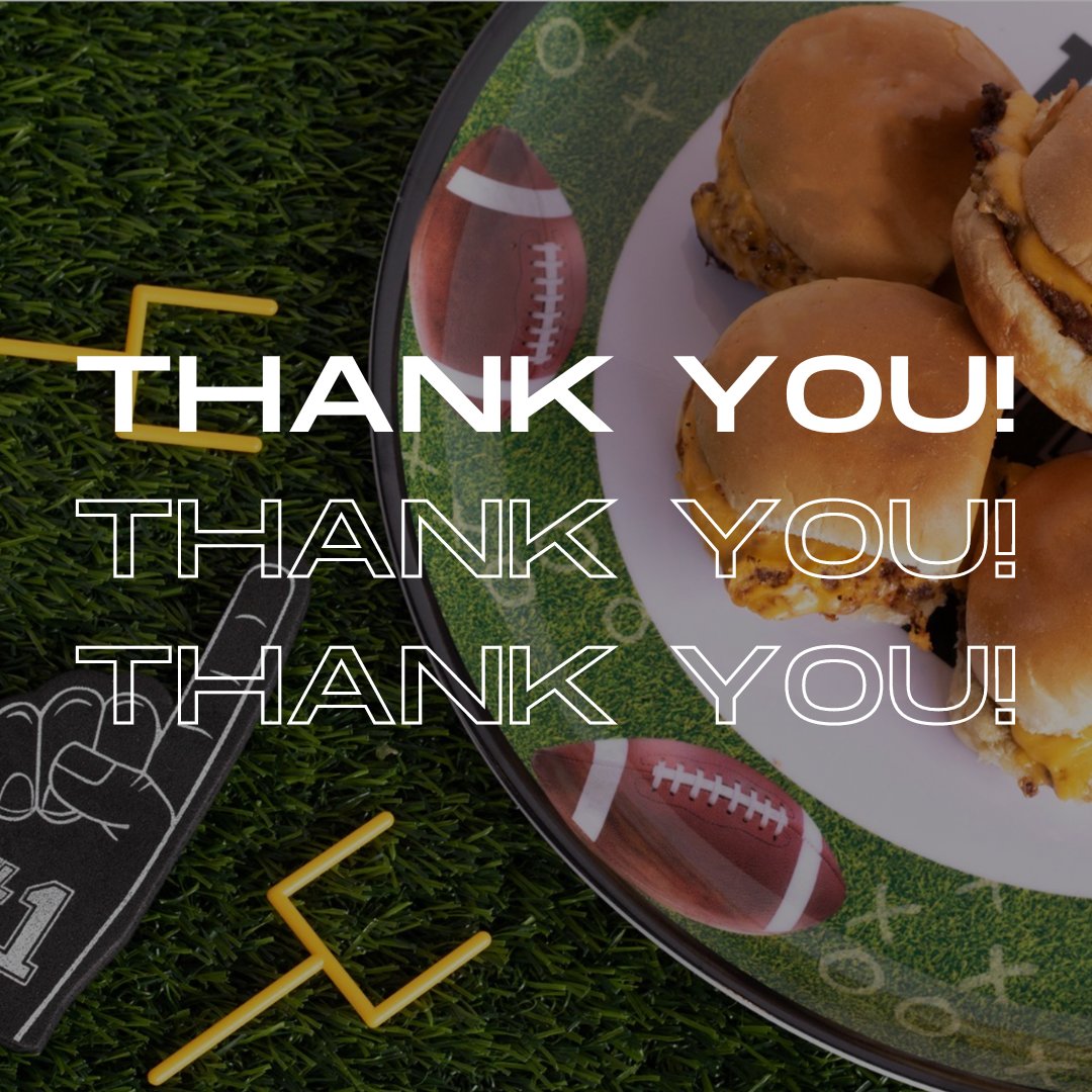 They say the way to a man's heart is through his stomach... and they were right! Thank you for your generous support and for filling us up with delicious eats! Drake's Knoxville is such an important part of the One West family! We appreciate you! ❤️ 💙 🏈