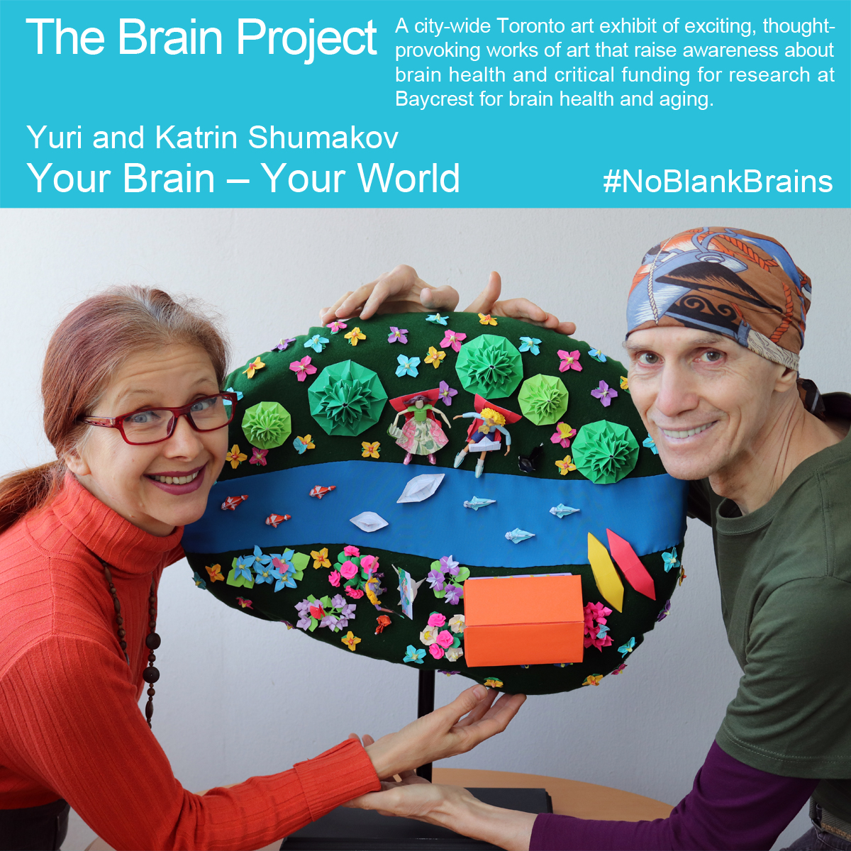 Oriland's tweet photo. "Your Brain – Your World" is our #origami brain sculpture we created for The Brain Project in 2020.
This sculpture is an artistic reflection of a mental picture of peaceful harmonious life created with origami art.
https://t.co/pCOLHRkjb8
#NoBlankBrains #thebrainproject https://t.co/ozppahr3j7