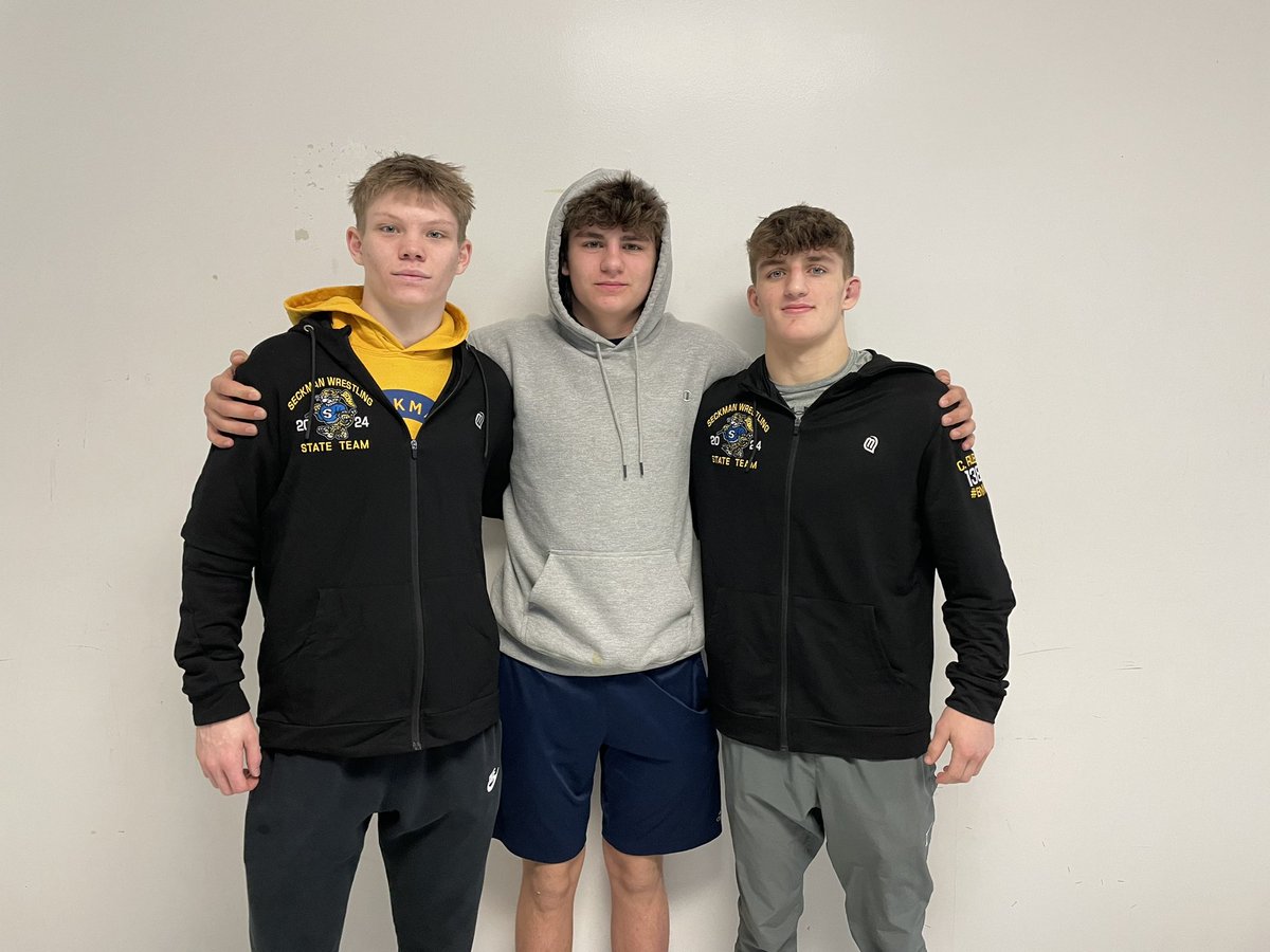 Good luck @Chance_Ruble and Colton Fowler as they compete in the State Wrestling Championship this weekend. Shout out to Jeremiah (Frog) McClain who was injured right before State qualifying. All three putting in work on the football field and wrestling mat. Great job boys!
