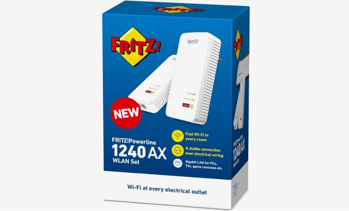 Hace unos días salió el FRITZ!PowerLine 1240 AX y hoy tenemos ya algunas #review disponibles, primeras impresiones de este PLC con Wi-Fi 6 de la mano de @muycomputer. muycomputer.com/2024/02/01/avm…