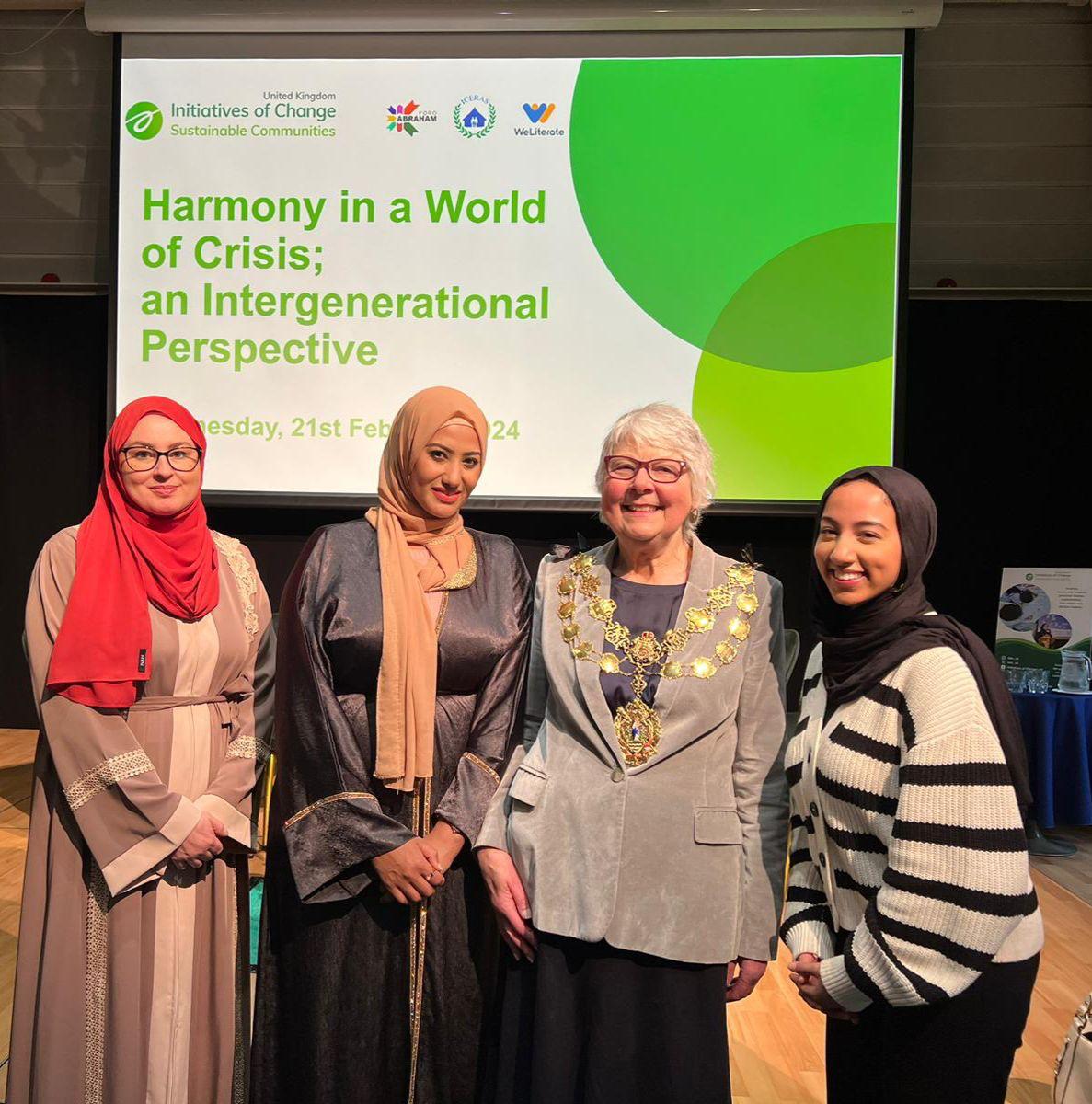 KAICIID's tweet photo. Yesterday, a Network for Dialogue microgrant event, "Harmony in a World of Crisis," was held in London. Supported by KAICIID and organised with @Weliterateorg, @ForoAbraham, the Sustainable Communities program of @iofc_uk and ICERAS, it was a great success! 🙌 https://t.co/XWK3BZ8fMZ