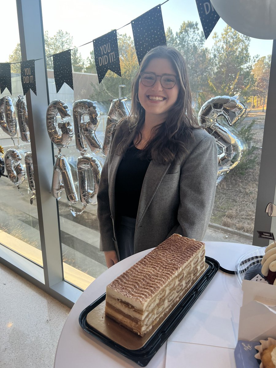 MarissaGutt's tweet photo. Excited to announce that I have successfully defended my PhD dissertation on “Macrophage-derived mechanisms of resolution of environmental lung injury.” Thank you to my mentors and team! I’m excited for what’s next! #PhD @RobertMTighe1 @DukeEnvironment @DukeGradSchool @DukePACC https://t.co/CoE5baHIkc