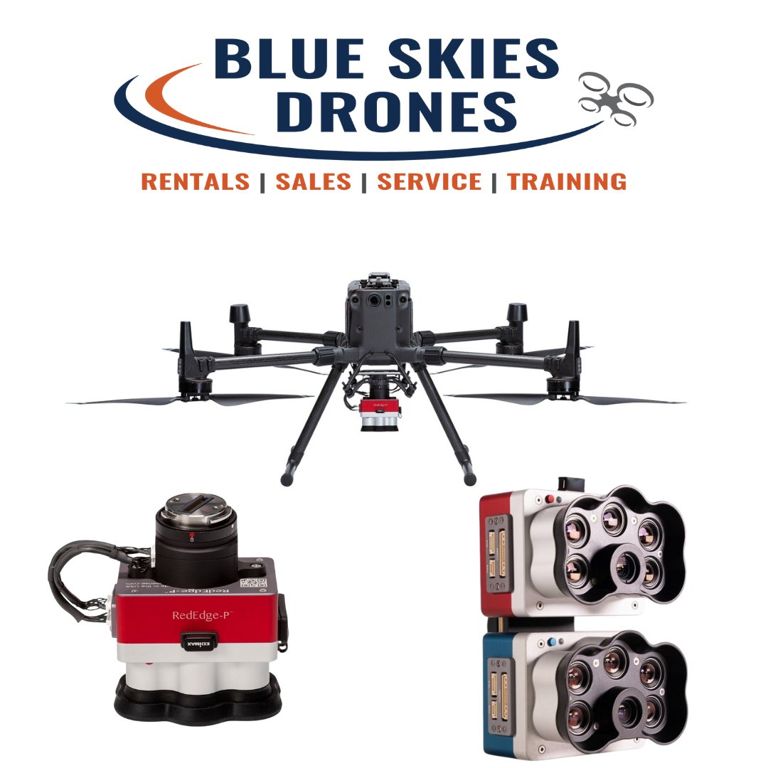 BlueSkiesDrones's tweet image. Growing season is coming up.   Line up the Multispectral Sensors you need for this season.  Now available for Rental the Rededge-P and the Rededge-P Dual.
bit.ly/49FG3Wu 
#dronesatwork #agriculture #multispectral