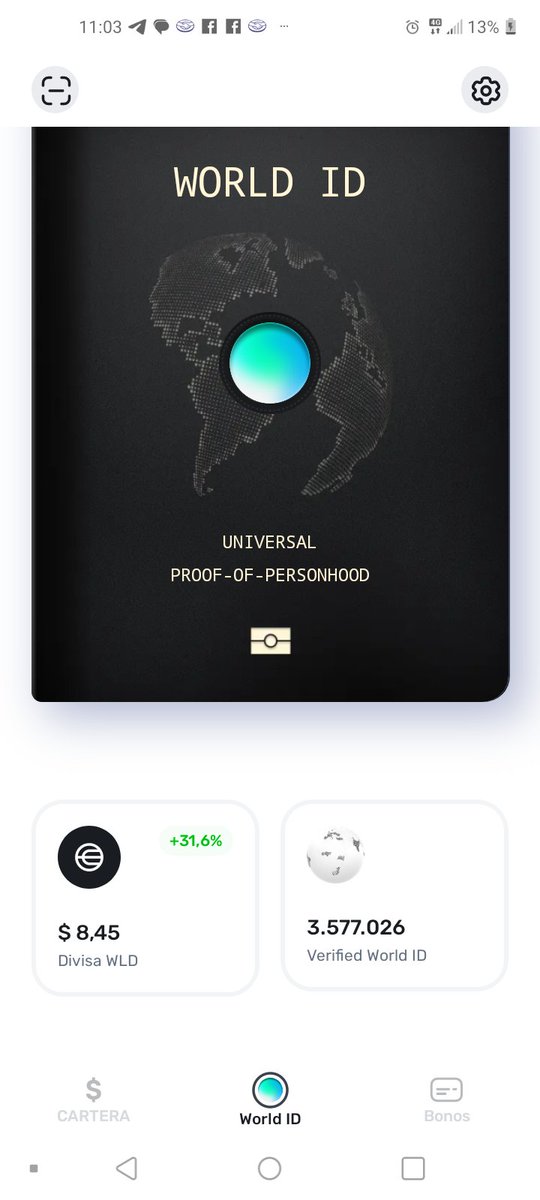 BaldonAlejandro's tweet photo. Te digo que es una oportunidad tener tus dólares en monedas digitales!!!!
Te invito a instalar World App. 
Aquí está el enlace: https://t.co/sOAO2KV3Yi https://t.co/pBSNCw2LZO