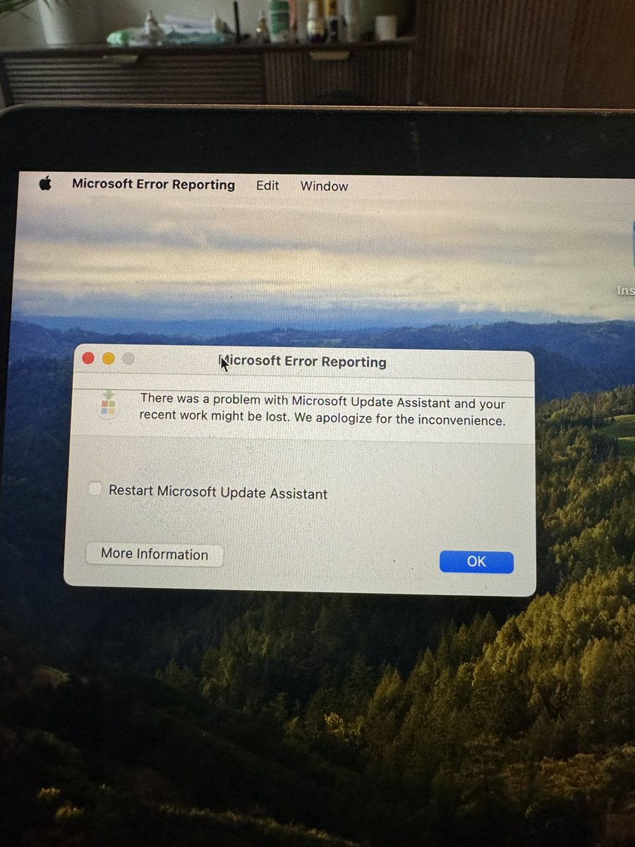 Anyone know how to stop this blasted Microsoft Error Report notification from popping up every 30 seconds destroying my ability to use my computer effectively? Can sometimes hide the notification for a bit. Clicking ok does nothing #ITSupport #ITFail
