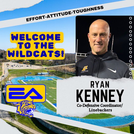 Welcome Back to the WILDCAT FAMILY!! Coach Kenney!!
