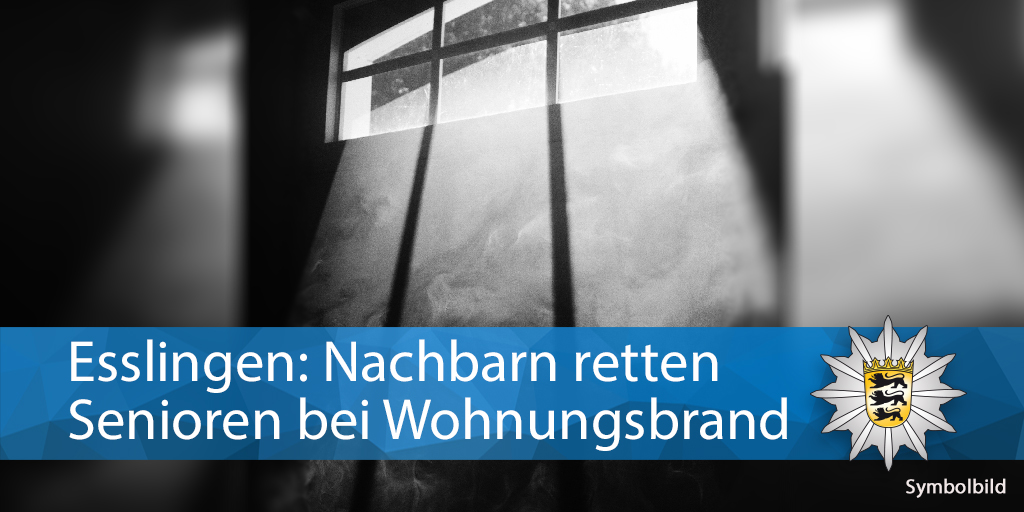 PolizeiRT's tweet photo. #Esslingen
#subbrSach
🔥🏘️ Nachbarn retten älteres Ehepaar bei #Schmorbrand aus Wohnung und verhindern Schlimmeres ✅
Alle Infos: https://t.co/2DyGiuGYPd https://t.co/xWOMP96wtN