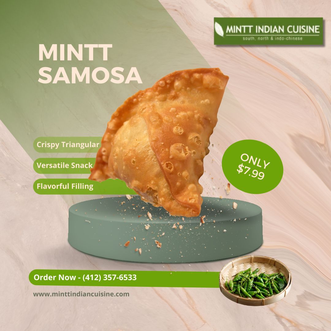 MinttIndian's tweet image. Crispy triangles of delight, bursting with flavorful fillings! Indulge in the joy of samosas – the perfect blend of crispy pastry and spiced goodness. Versatile and irresistible, they're more than just a snack – they're a taste experience! 

#SamosaMagic #indiancusine