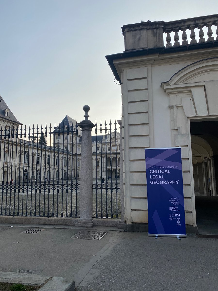 FridaTiman's tweet image. Feeling honored to be part of the first annual conference on Critical Legal Geography! Great opening by @franchiodelli yesterday! @LegalGeoLSA