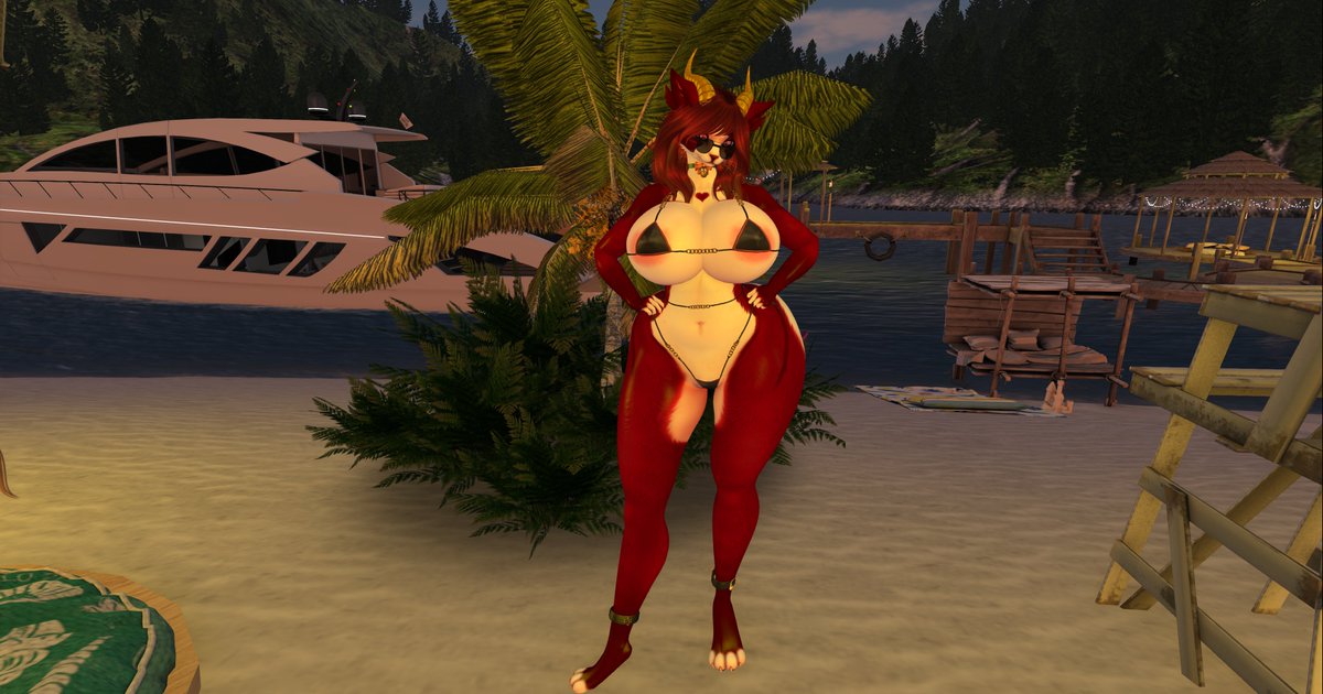 CuevitadeHele's tweet photo. Beach time uwu
Photo taken by me, I'm not good with this photo thing.

tiempo de playita..~
Foto tomada por mi, no soy buena tomando fotitos :c

#Furry #Cat #SL #SecondLife #Dragon #Hybrid #CatDragon #Furtown #FurryCat #FurryDragon https://t.co/Rf3zCFiGaf