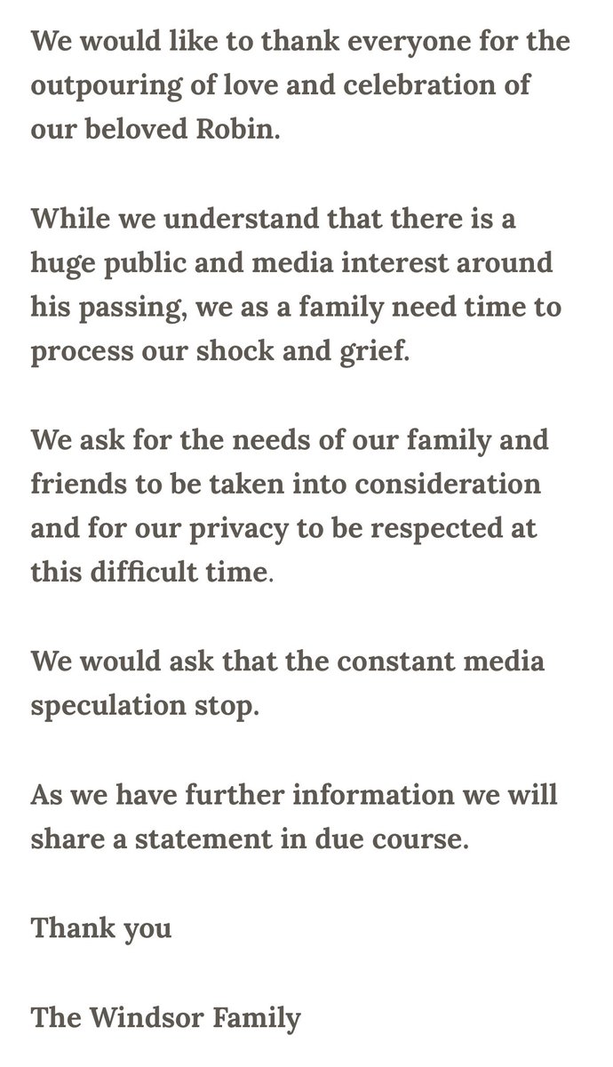 cshortall's tweet image. Such devastating news that darling @Robinwindsor Bobby has sadly left us. I just wish that for Bobby and his wonderful family can have some peace and understanding at this tragic time. Speculation is not Fact! @bbcstrictly @RobinWFans RIP Bobby💜🙏💜