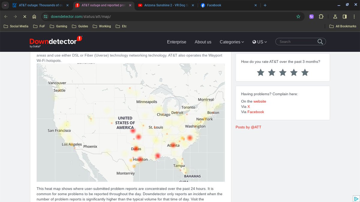 OurFreeFuture's tweet photo. MAJOR NATIONWIDE #USA CELL PHONE  #outage
hitting major #usacities #unitedstates

a test run? https://t.co/dvq2rTeKpC