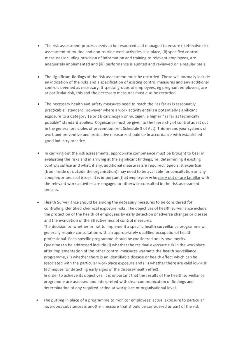 GavinTobin's tweet photo. @pdforra @RACO_DF @irishcongress @MarkWall1 @GOCAirCorps @DF_ACOS @PresidentIRL @TheHSA This lead to 3 #whistleblowers meeting with inspectors on multiple occasions who told us "if what we alleged was true this was the worst case of chemical misuse in the history of the state"
HSA inspectors visited Baldonnel in 2016 & demanded urgent safety improvements #106dead https://t.co/MvQsQhNlz5