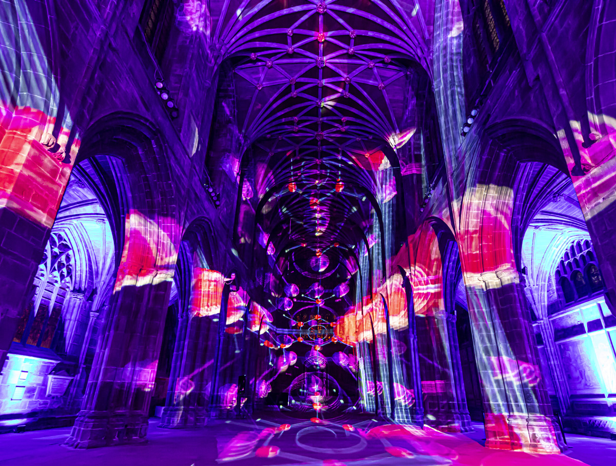 Experience the Cathedral in a new light at Discovery by @luxmuralis on tonight until Saturday. 🎟️Tickets available on the door (subject to availability) or book here: chestercathedral.ticketsolve.com/ticketbooth/sh…