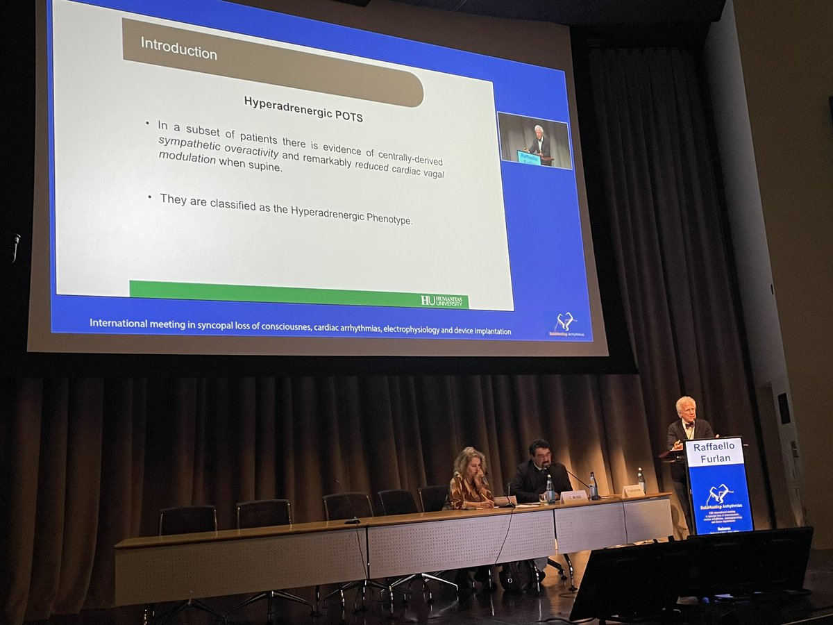 GIMSI19's tweet photo. Very interesting session on hypotension, pseudosyncope and syncope with Martina Rafanelli, Raffaello Furlan and Artur Fedorowski
#dolomeeting #arrhytmias #pseudosyncope #pots #syncope #tilttest #carotidsinusmassage https://t.co/aAJ6aace2y