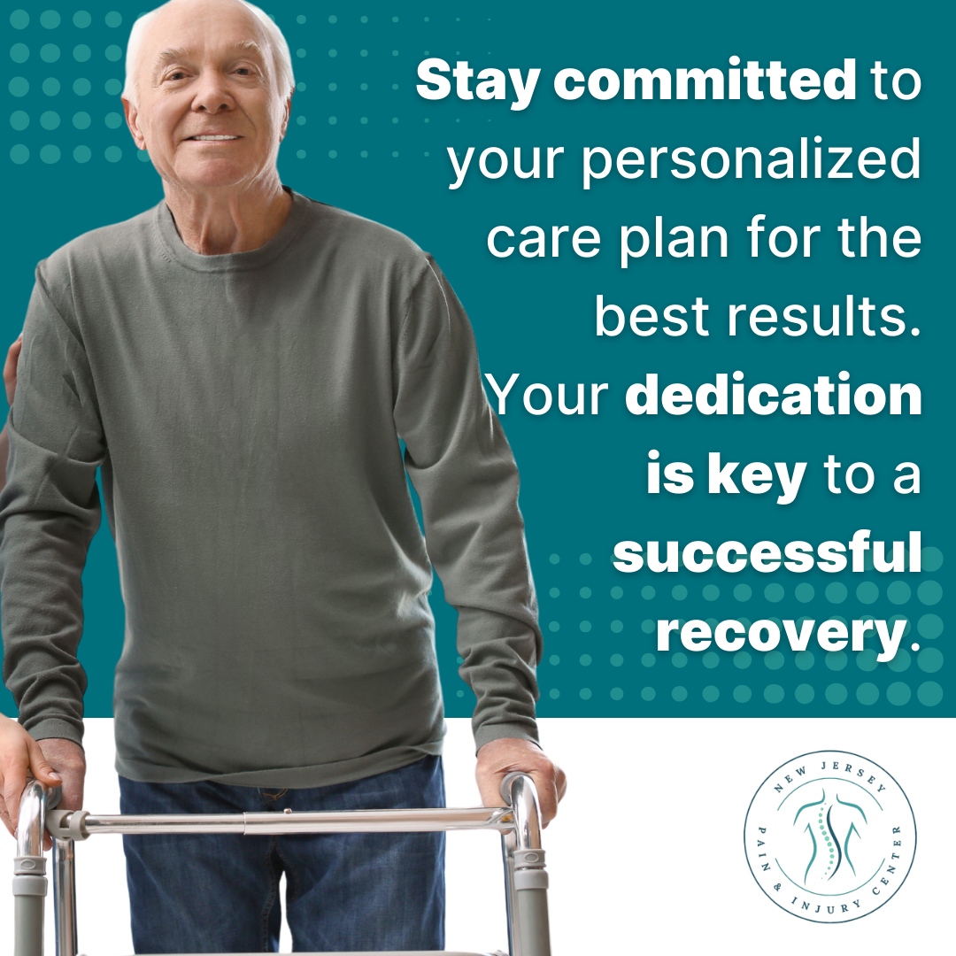 Commit to your PT plan for the best results! Only 35% of patients fully follow their care plans, but at NJ Pain and Injury Center, dedication makes a difference. Stick with it and see the change! 💪

#DedicatedRecovery
#PhysicalTherapyWorks
#NJWellness