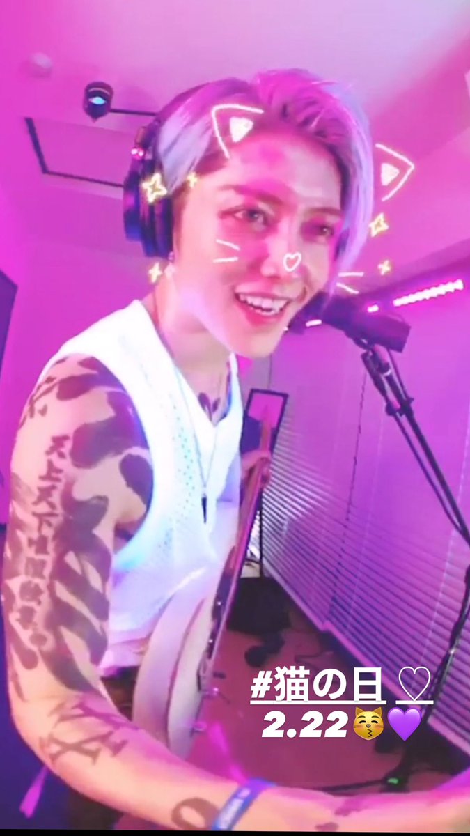 seraphina714's tweet image. 今日は猫の日でした🩵

#猫の日
#毎日が猫の日 
#MIYAVI