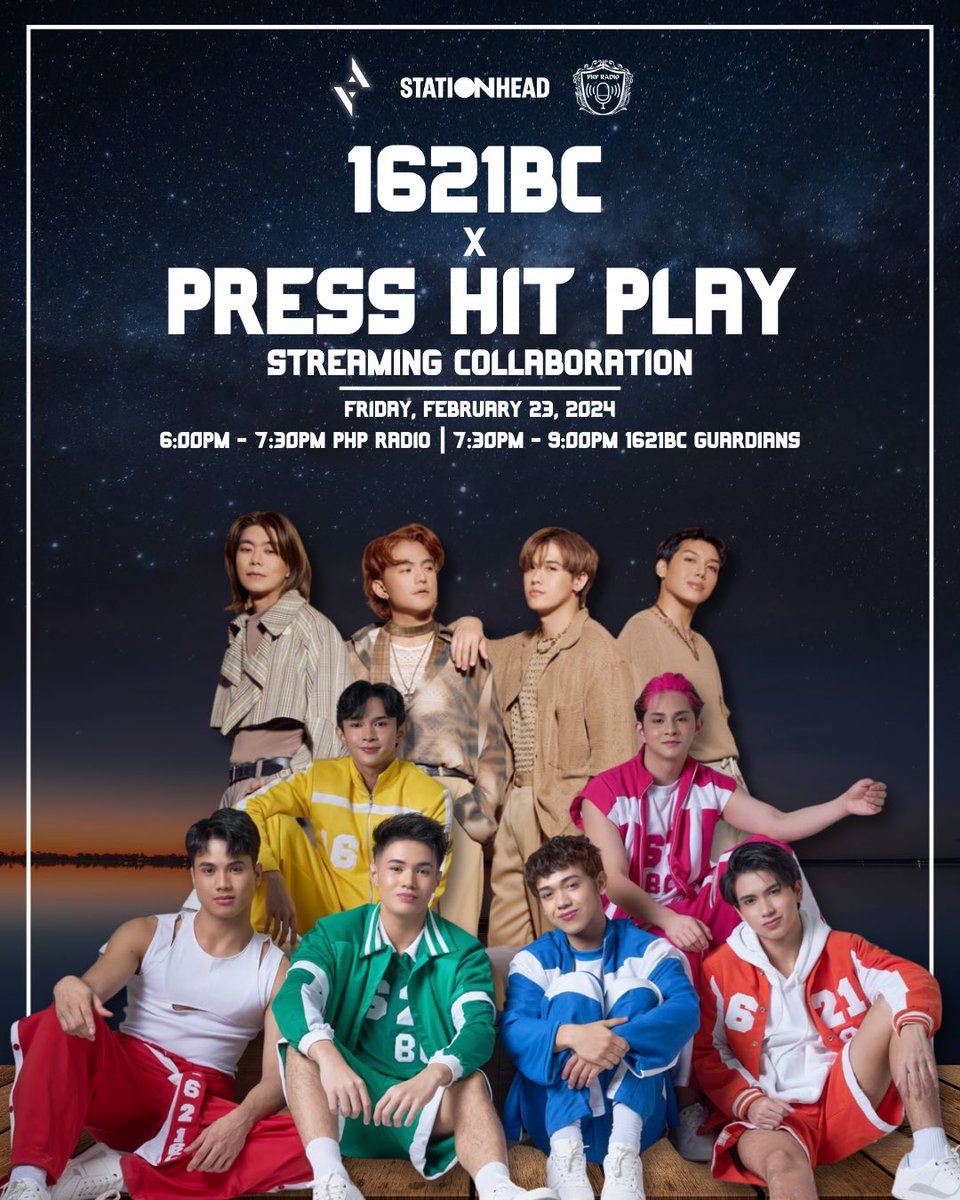 1621Guardians's tweet photo. [🎧STREAMING COLLABORATION]

Hey Love! Do you know that I Think Of You?🫣

I-Handa Na Ang Puso this Friday for our streaming collaboration with @PHPRadio_ on Stationhead app!

Jam with us, Guardians and Pearls! 🌌💛

@1621BC @PressHitPlay
#1621BC #Press_Hit_Play
#1621BCxPHP https://t.co/zIaBi6L5R5