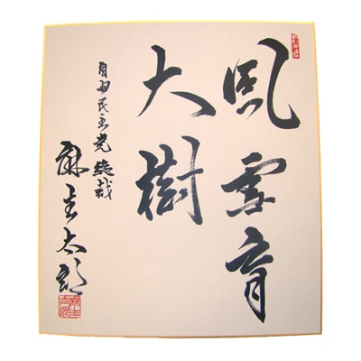 麻生太郎の書は風格あるんだよなあ。応接間に飾っても恥ずかしくない