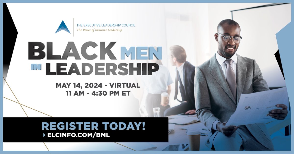 elcinfo's tweet photo. The Black Men in Leadership conference aims to aid your professional development with networking opportunities and resources. π¨π½βπ»π
Register at π https://t.co/7Le61Uhnp3
#BML24 #BlackMenLead #BlackLeadership https://t.co/GR3QR7kZK9