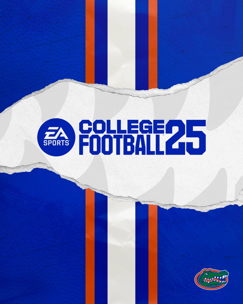 We're in the game! @easportscollege #CFB25 | #GoGators 🐊