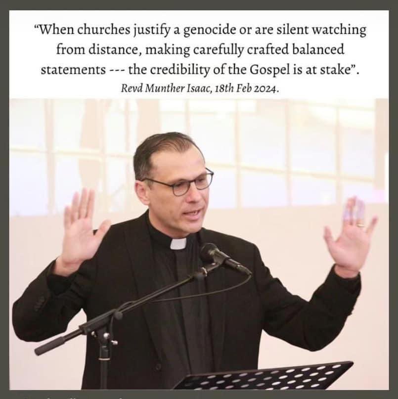 🧵1
Powerful &amp; meaningful words from <a href="/MuntherIsaac/">Munther Isaac منذر اسحق</a> a vital &amp; heartbreaking Christian voice in Palestine.
I might also add my own extreme disappointment when not only churches but political parties make carefully crafted politically motivated statements in the same vein