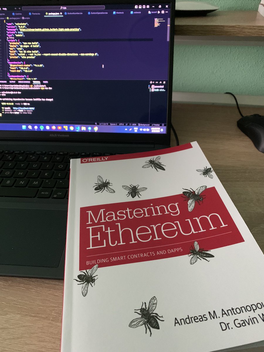 alexprimak24's tweet image. Finally got a paper version 😍

#Ethereum #MasteringEthereum