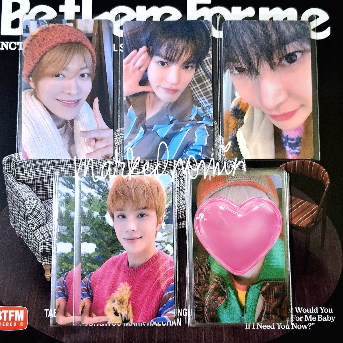 wts lfb ph nct 127 manila fansign

be there for me stereo ver a &amp; b
album pc - P220 
pvc pob - P330
set - P500

taeil johnny taeyong yuta doyoung jungwoo jaehyun photocard onhand