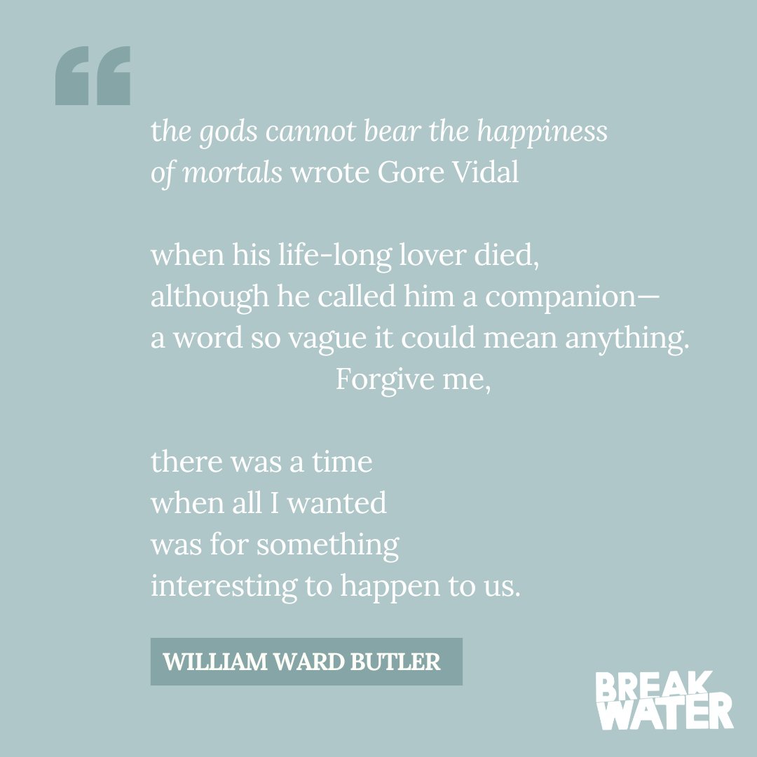 BreakwaterRev's tweet image. Issue 35 highlight from @WilliamWButler's poem, "Gale." 

Read the full piece and the rest of the issue at the link in bio✨