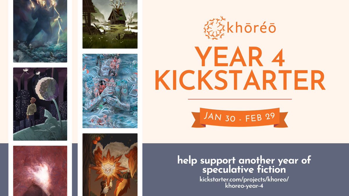 Just ONE WEEK left in our Kickstarter! Help bring Year 4 of khōréō to life by backing us and spreading the word. We're at just 60% of our base goal—and our stretch goal includes translation and nonfiction! buff.ly/4bHU6N7