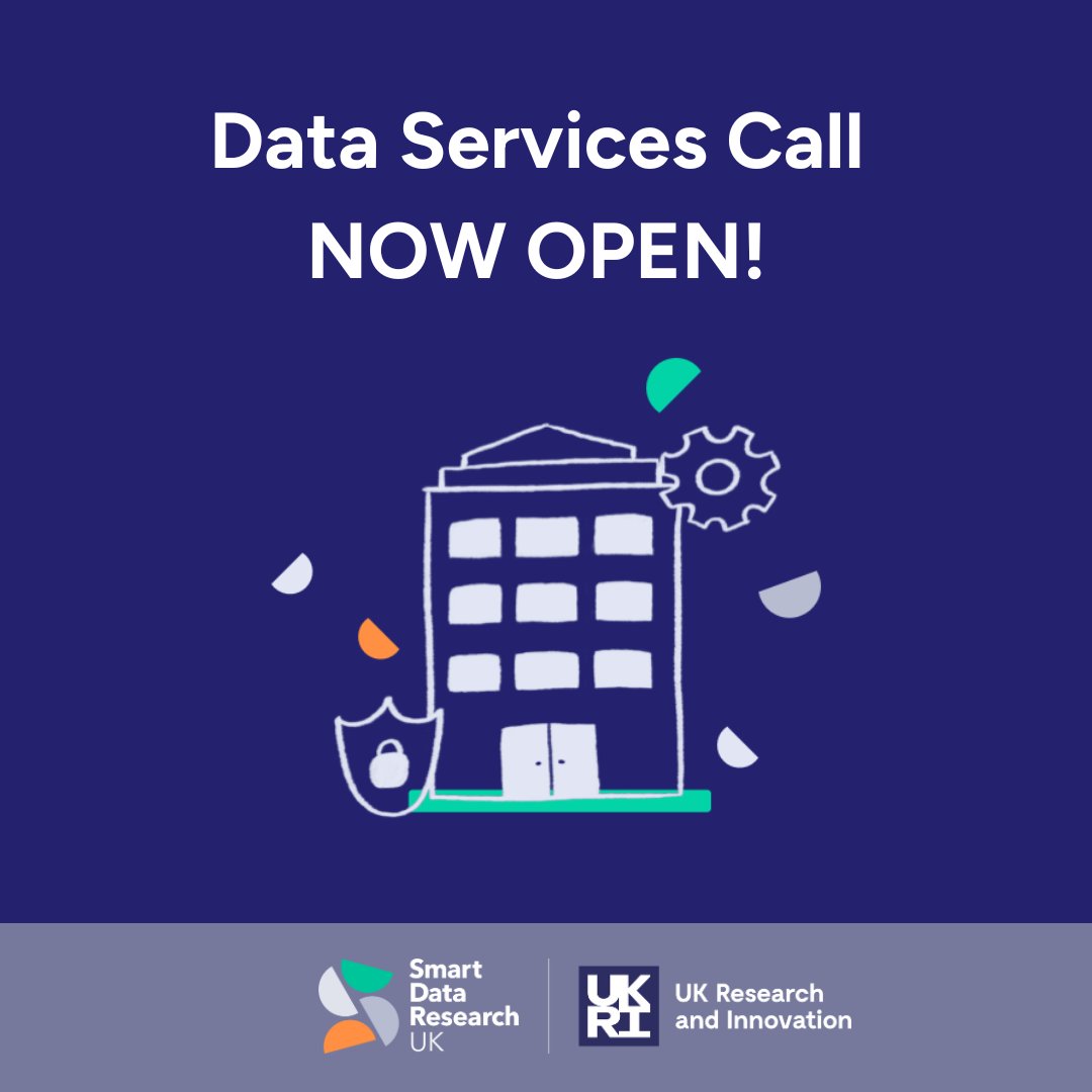 Smart Data Research UK (@smartdatares) on Twitter photo 🥁 Our Data Services Grant Call is now live! The deadline is Thursday, 2 May 2024. Go to Smart Data Research UK's new website for the info: bit.ly/49nKUvQ <a href="/UKRI_News/">UK Research and Innovation</a> <a href="/ESRC/">Economic and Social Research Council</a> <a href="/parkali/">Professor Alison Park</a> <a href="/Joecuddeford/">Joe Cuddeford</a> @rsfrankl 🥁 Our Data Services Grant Call is now live! The deadline is Thursday, 2 May 2024. Go to Smart Data Research UK's new website for the info: bit.ly/49nKUvQ <a href="/UKRI_News/">UK Research and Innovation</a> <a href="/ESRC/">Economic and Social Research Council</a> <a href="/parkali/">Professor Alison Park</a> <a href="/Joecuddeford/">Joe Cuddeford</a> @rsfrankl